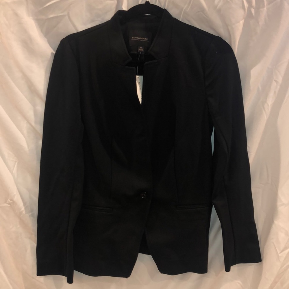 Banana Republic black blazer 4